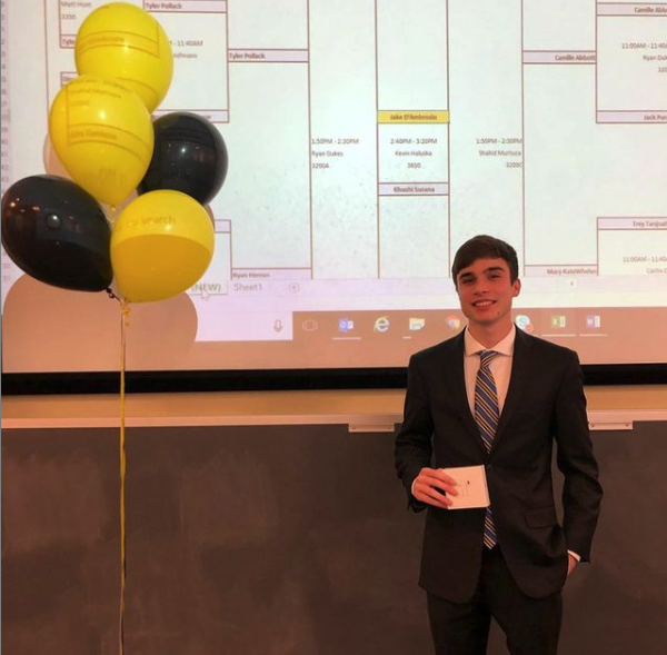 UNC 180DC Alum Jake Dambrosio placed 1st at the EY Case-Off!